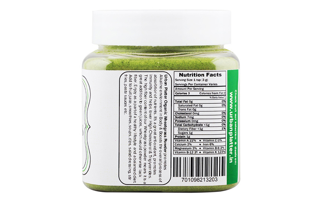 Urban Platter Wheatgrass Powder    Jar  100 grams